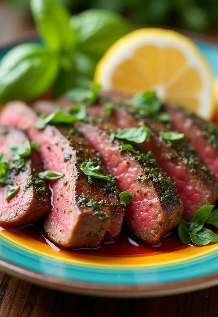 25 Keto Steak Recipes for Low-Carb Fans - 7. Mediterranean Herb Steak Marinade