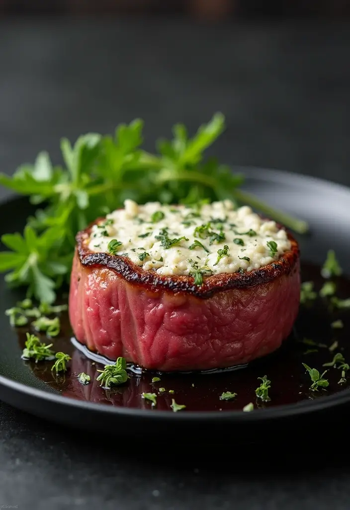 25 Keto Steak Recipes for Low-Carb Fans - 8. Blue Cheese Crusted Steak