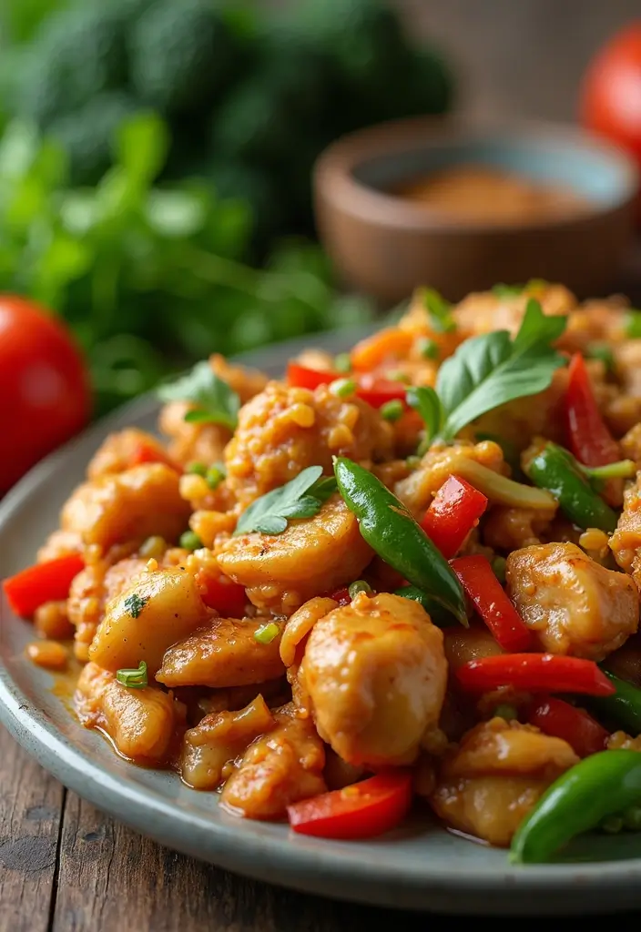 25 Low-Carb Meat Recipes for Healthy Eating - 19. Chicken and Vegetable Stir-Fry