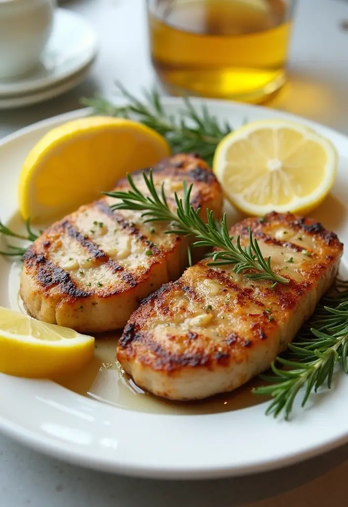 25 Low-Carb Meat Recipes for Healthy Eating - 8. Lemon Garlic Pork Chops