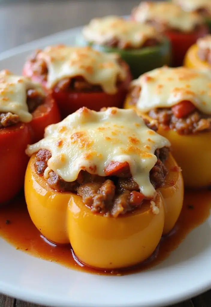 25 Meat Casserole Recipes Full of Comfort and Flavor - 19. Stuffed Pepper Casserole