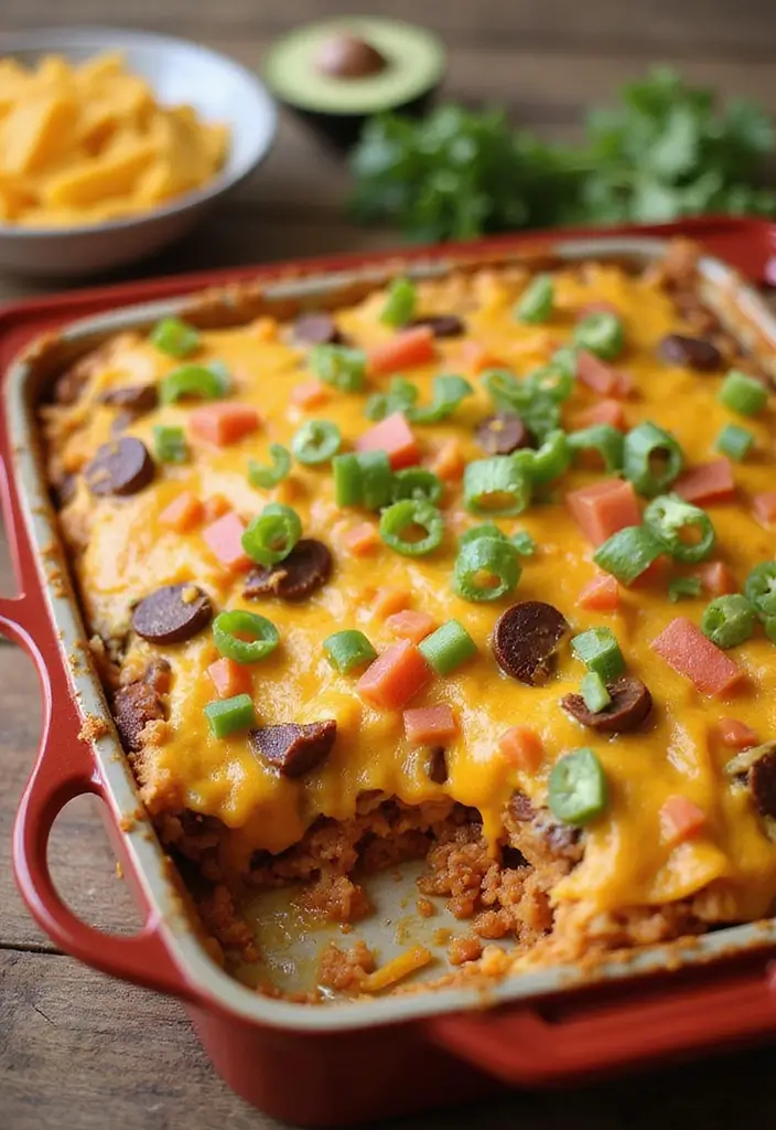 25 Meat Casserole Recipes Full of Comfort and Flavor - 22. Taco Casserole