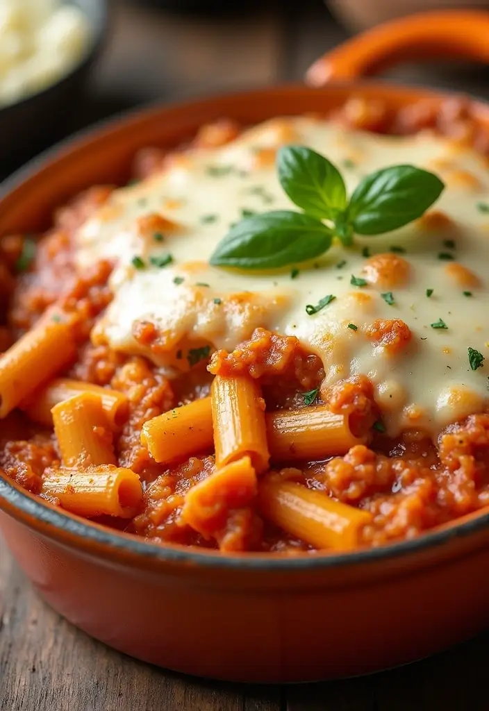 25 Meat Casserole Recipes Full of Comfort and Flavor - 24. Baked Ziti Casserole