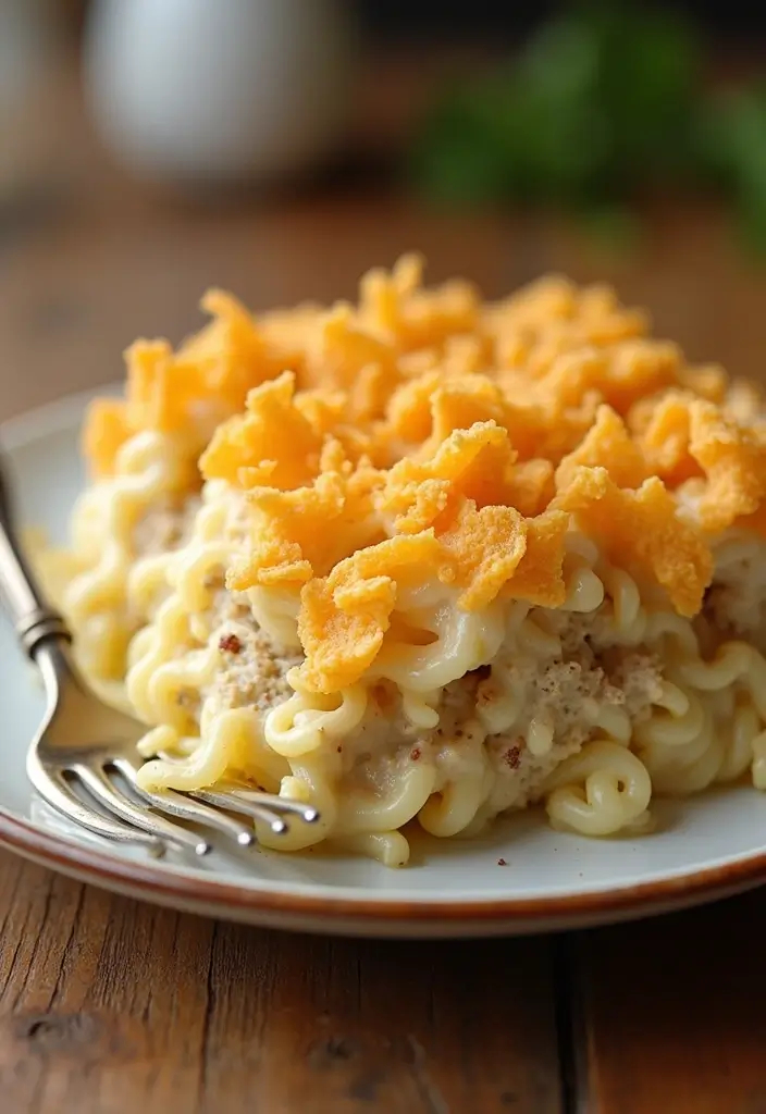 25 Meat Casserole Recipes Full of Comfort and Flavor - 9. Tuna Noodle Casserole