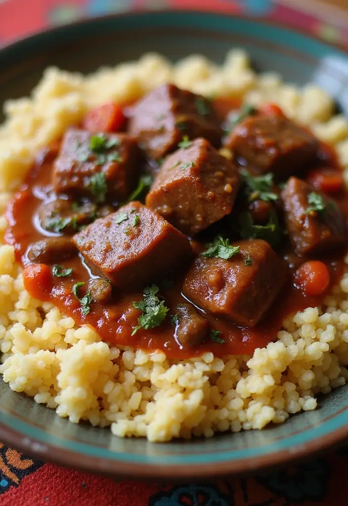 25 One-Pot Beef Recipes for Effortless Cooking - 17. Moroccan Beef Tagine