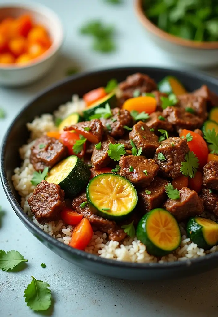 25 One-Pot Beef Recipes for Effortless Cooking - 19. Beef and Zucchini Stir-Fry