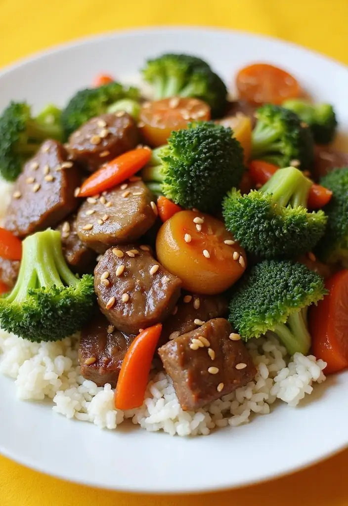 25 One-Pot Beef Recipes for Effortless Cooking - 3. Beef and Broccoli Stir-Fry