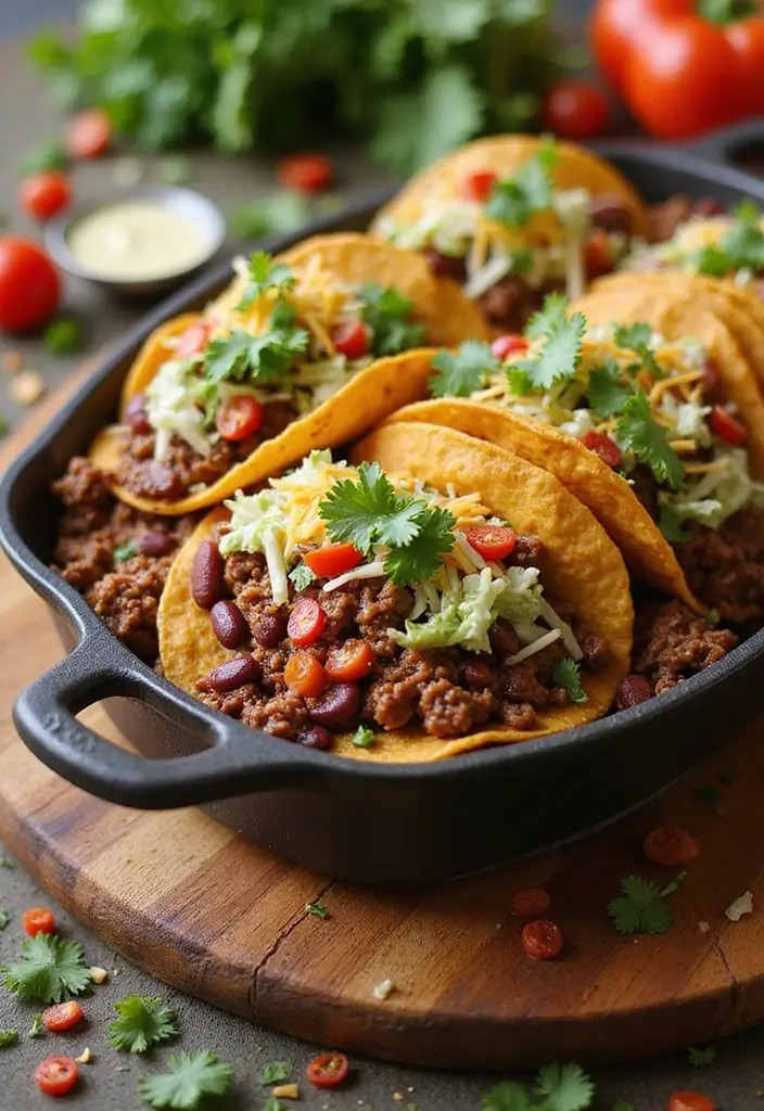 25 One-Pot Beef Recipes for Effortless Cooking - 4. One-Pot Beef Tacos