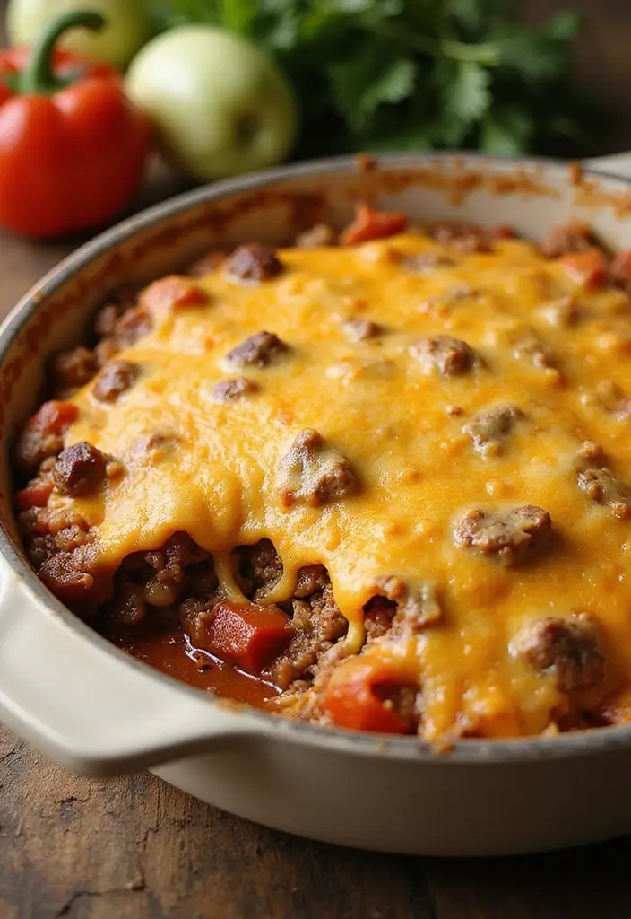 25 One-Pot Beef Recipes for Effortless Cooking - 5. Beef and Vegetable Casserole