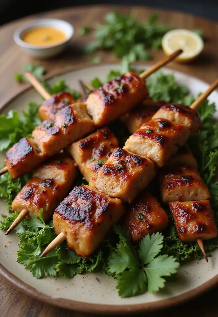 25 Pork Appetizer Recipes That Steal the Show - 25. Maple Glazed Pork Skewers