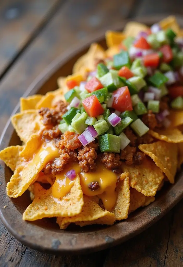 25 Pork Appetizer Recipes That Steal the Show - 8. Pork Rinds Nachos