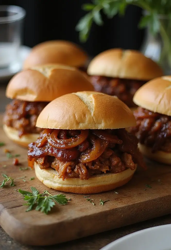 25 Pulled Pork Recipes for Sandwich Lovers - 17. BBQ Pulled Pork with Caramelized Onions