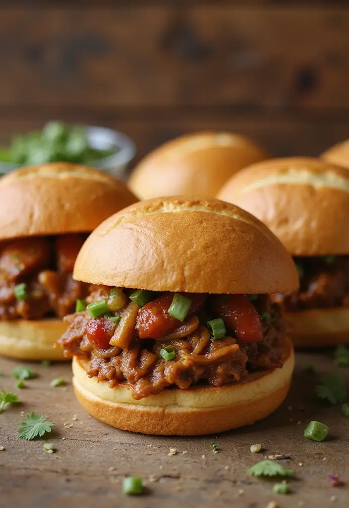 25 Pulled Pork Recipes for Sandwich Lovers - 25. Pulled Pork and Green Chili Sandwiches