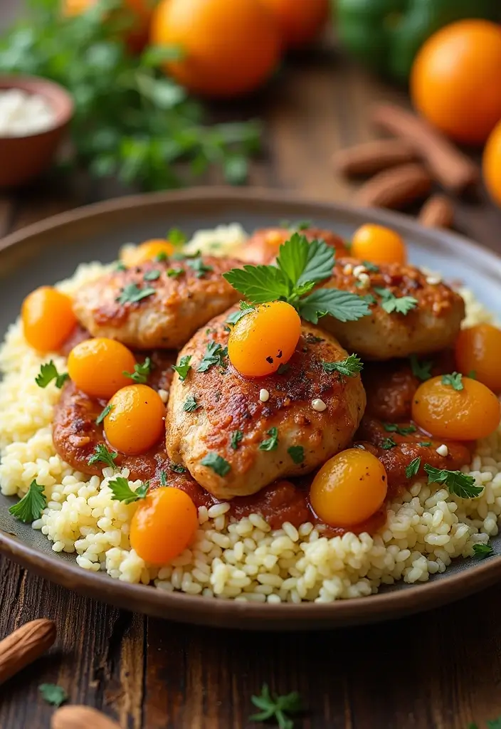 25 Slow Cooker Chicken Recipes for Effortless Dinners - 15. Moroccan Chicken
