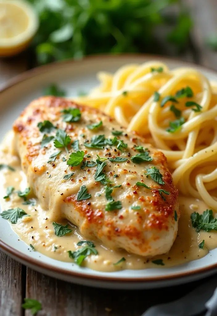 25 Slow Cooker Chicken Recipes for Effortless Dinners - 19. Garlic Parmesan Chicken