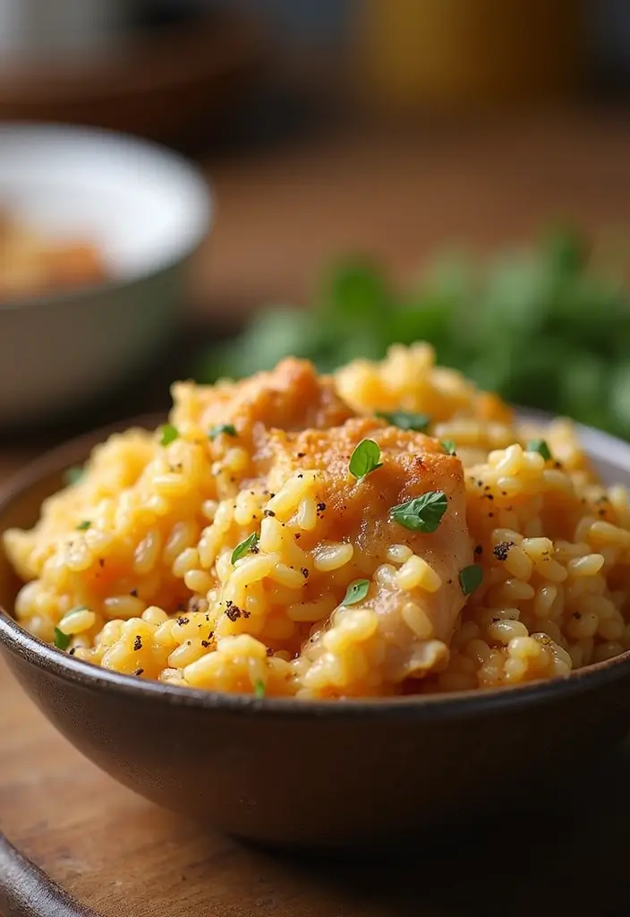 25 Slow Cooker Chicken Recipes for Effortless Dinners - 20. Chicken and Rice Casserole