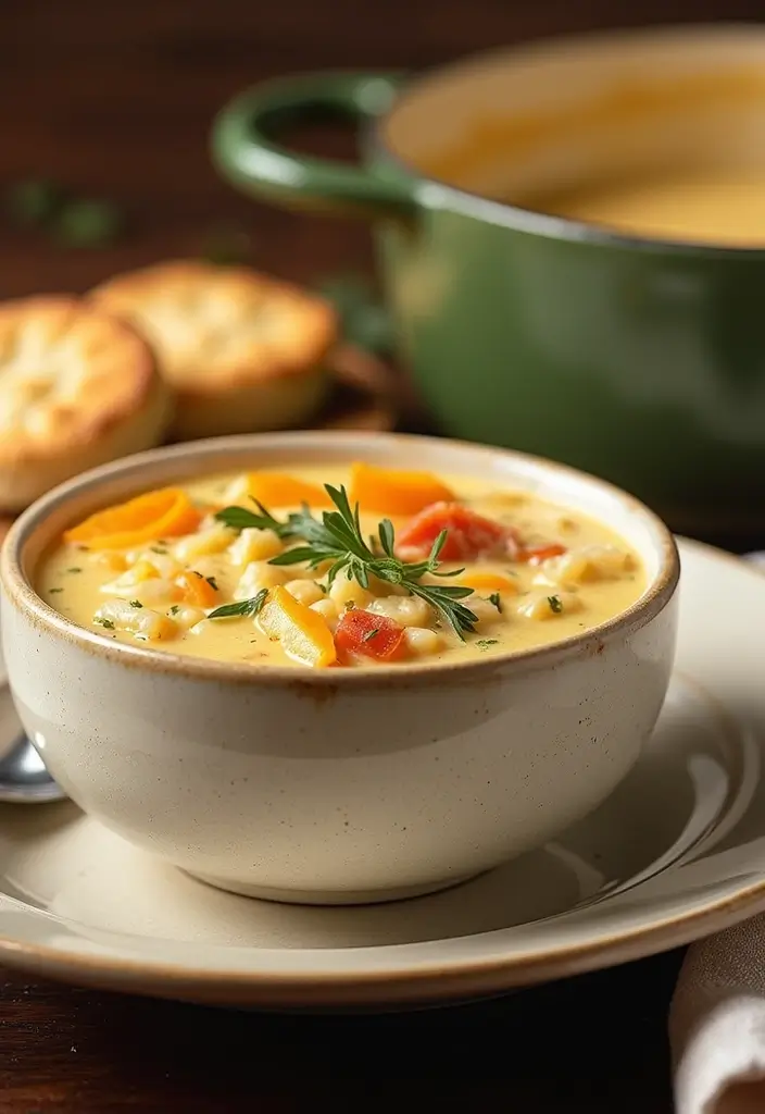 25 Slow Cooker Chicken Recipes for Effortless Dinners - 9. Chicken Pot Pie Soup