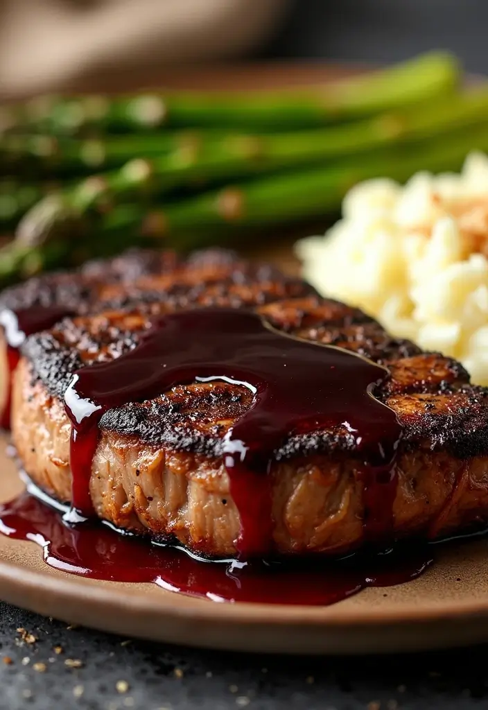 25 Smoked Steak Recipes for Backyard Feasts - 14. Smoked New York Strip with Red Wine Reduction