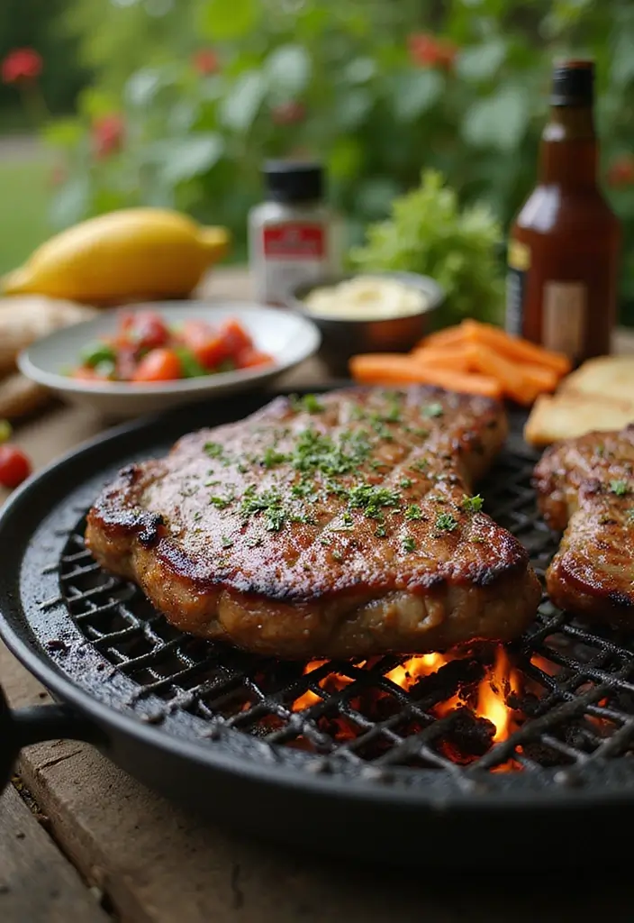 25 Smoked Steak Recipes for Backyard Feasts - 3. Herb-Crusted Smoked T-Bone