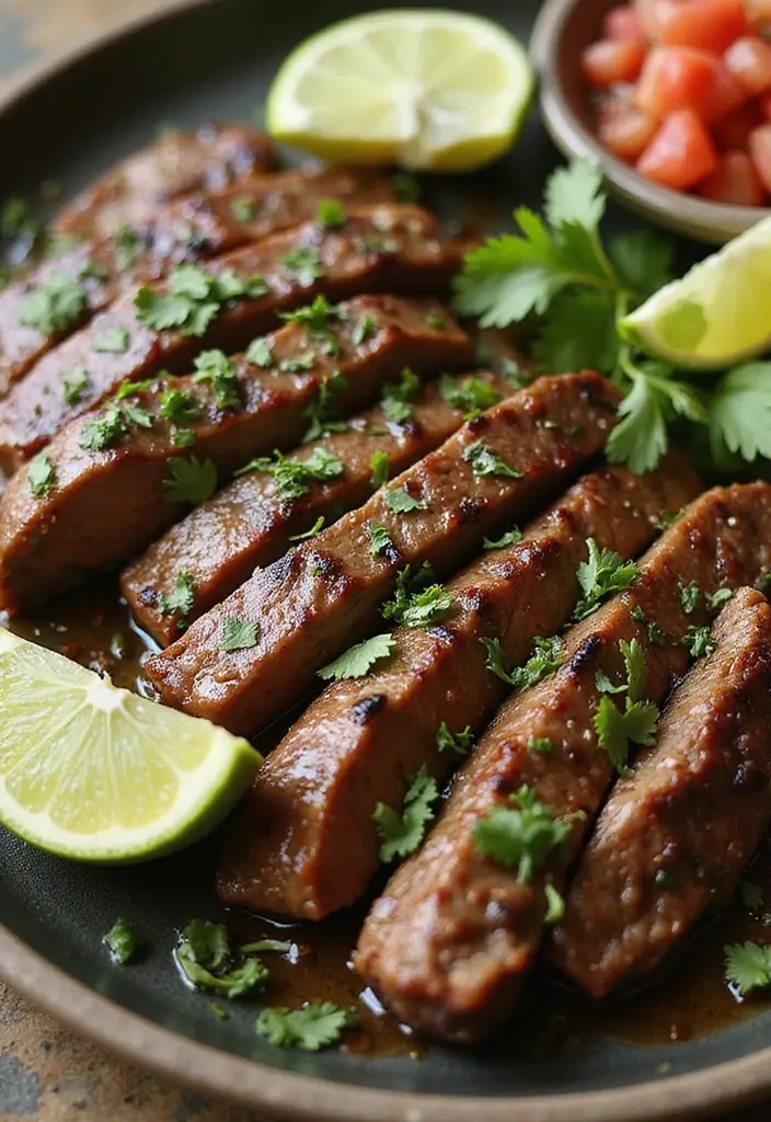 25 Smoked Steak Recipes for Backyard Feasts - 5. Cilantro-Lime Smoked Skirt Steak