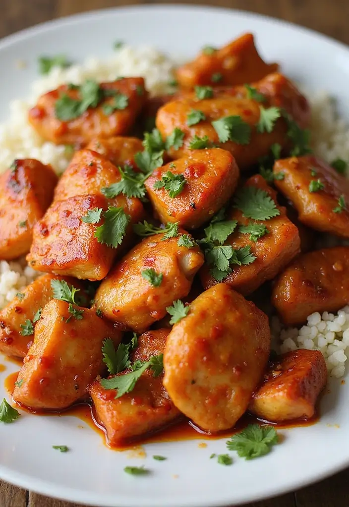 25 Spicy Chicken Recipes for Heat Lovers - 1. Fiery Garlic Chili Chicken