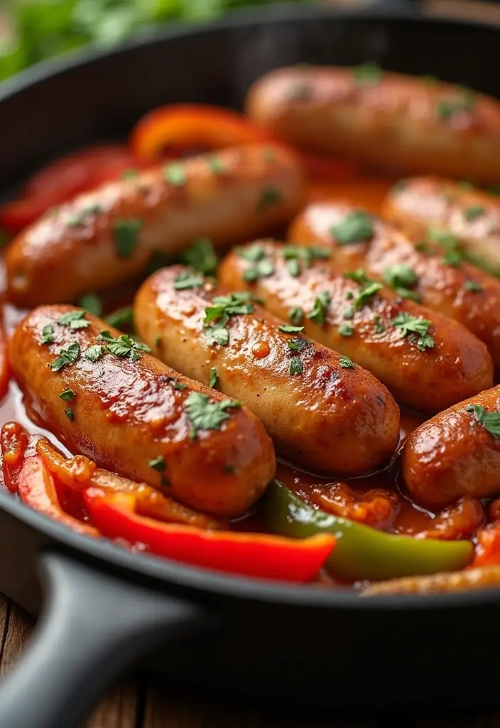 25 Spicy Chicken Recipes for Heat Lovers - 11. Spicy Italian Chicken Sausage