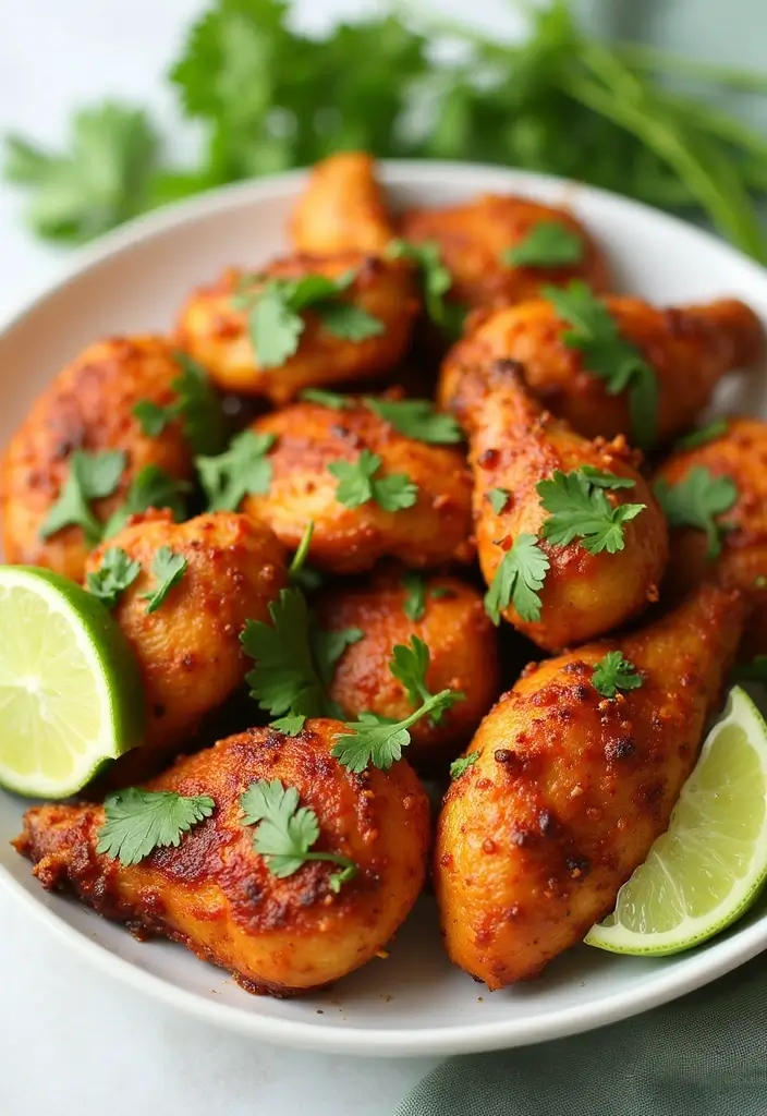 25 Spicy Chicken Recipes for Heat Lovers - 16. Spicy Cilantro Lime Chicken