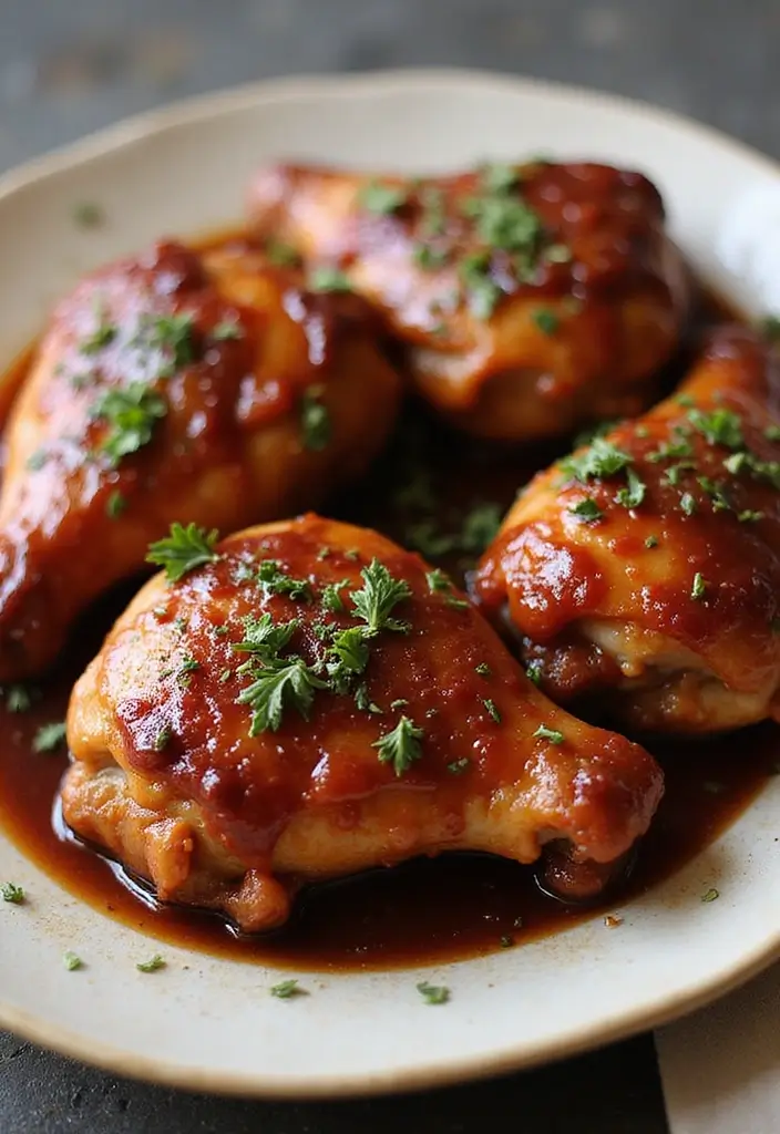 25 Spicy Chicken Recipes for Heat Lovers - 8. Hot BBQ Chicken Thighs