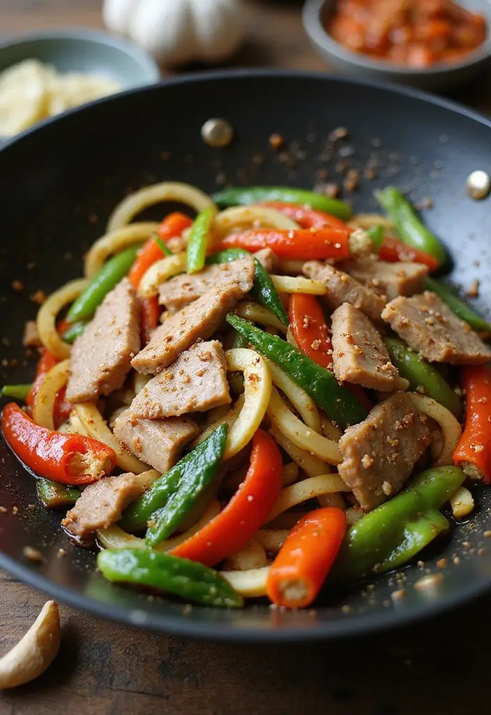 25 Spicy Pork Recipes for Flavor Seekers - 1. Spicy Garlic Pork Stir-Fry