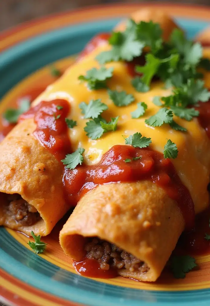 25 Spicy Pork Recipes for Flavor Seekers - 10. Spicy Pork Enchiladas