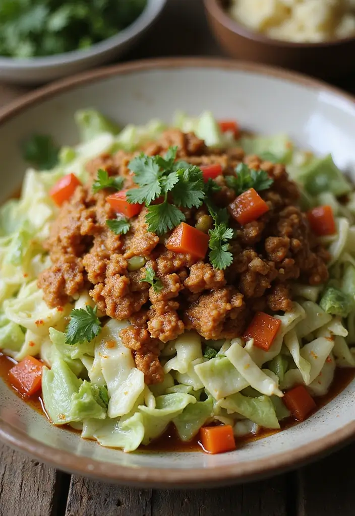 25 Spicy Pork Recipes for Flavor Seekers - 17. Spicy Pork and Cabbage Slaw