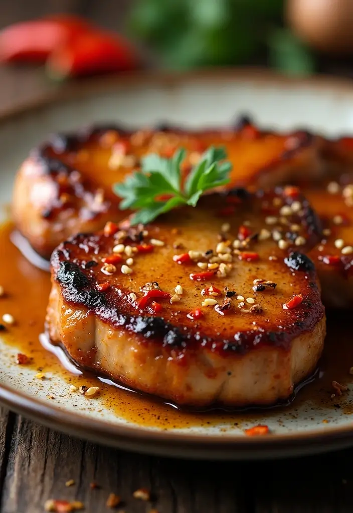 25 Spicy Pork Recipes for Flavor Seekers - 4. Sweet and Spicy Pork Chops