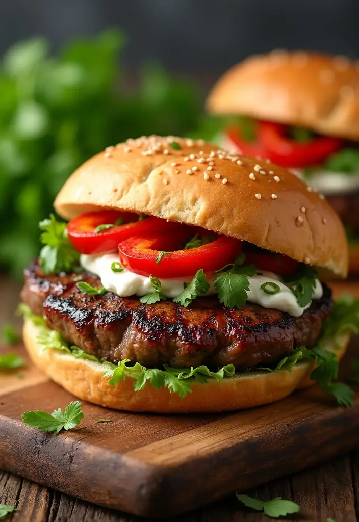 25 Steak Sandwich Recipes That Satisfy Big Appetites - 11. Steak and Roasted Red Pepper Sandwich