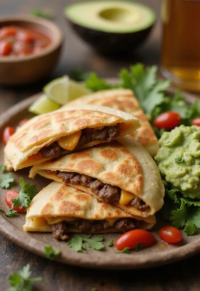 25 Steak Sandwich Recipes That Satisfy Big Appetites - 24. Steak and Cheese Quesadilla