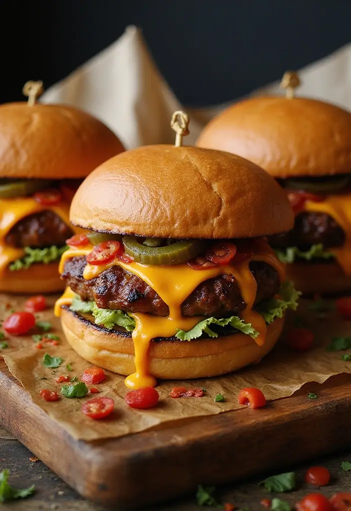 25 Stuffed Meat Recipes That Wow at Dinner - 8. BBQ Stuffed Burgers