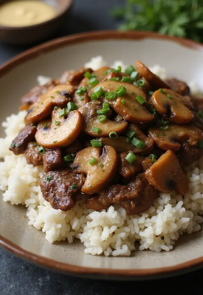 26 Asian Beef Recipes That Are Bursting with Flavor - 21. Beef and Mushroom Stir-Fry