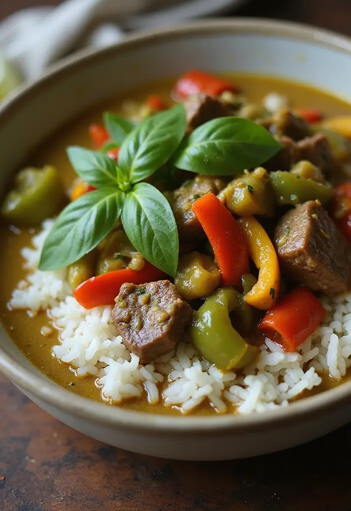 26 Asian Beef Recipes That Are Bursting with Flavor - 23. Thai Green Curry Beef