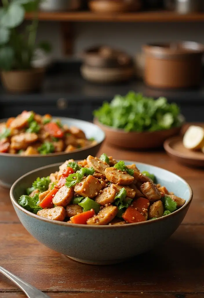 26 Asian Pork Recipes That Burst with Sweet Heat - 23. Sesame Garlic Pork Stir-Fry