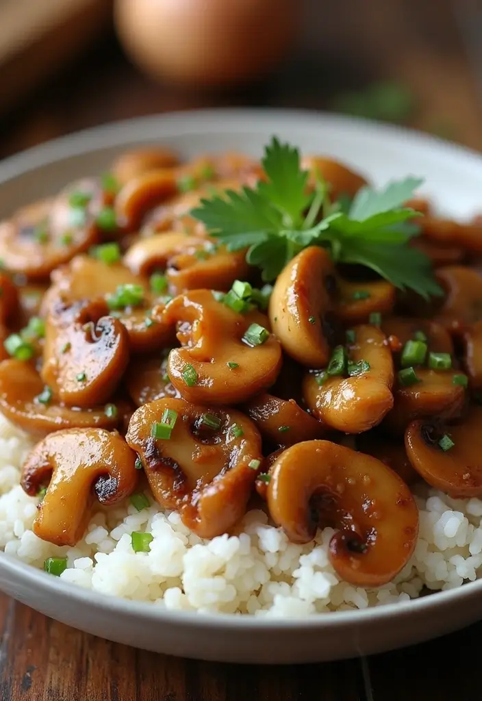 26 Asian Pork Recipes That Burst with Sweet Heat - 24. Pork and Mushroom Stir-Fry