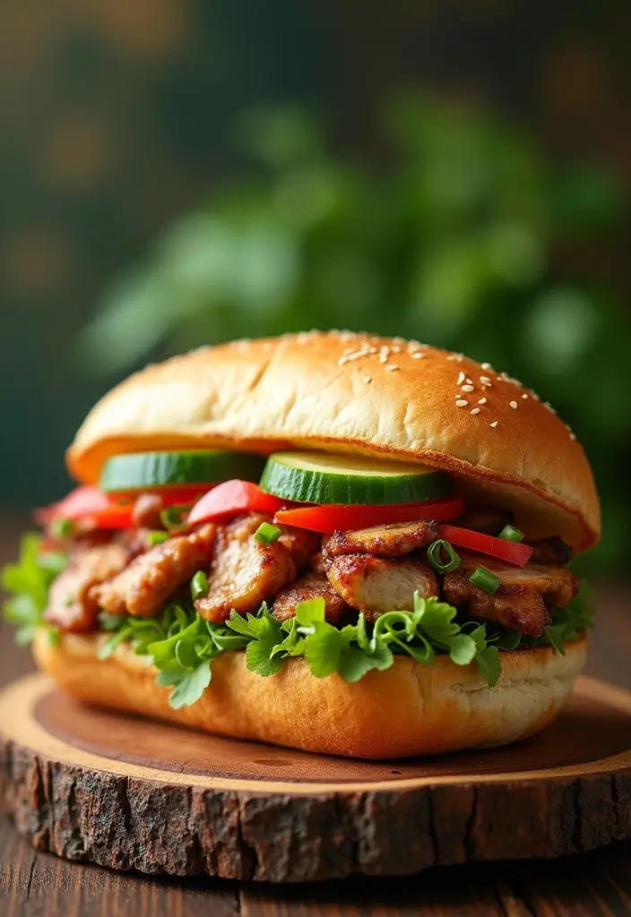 26 Asian Pork Recipes That Burst with Sweet Heat - 5. Vietnamese BBQ Pork Banh Mi
