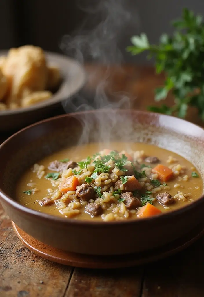 26 Beef and Rice Recipes for Quick Family Meals - 15. Creamy Beef and Rice Soup