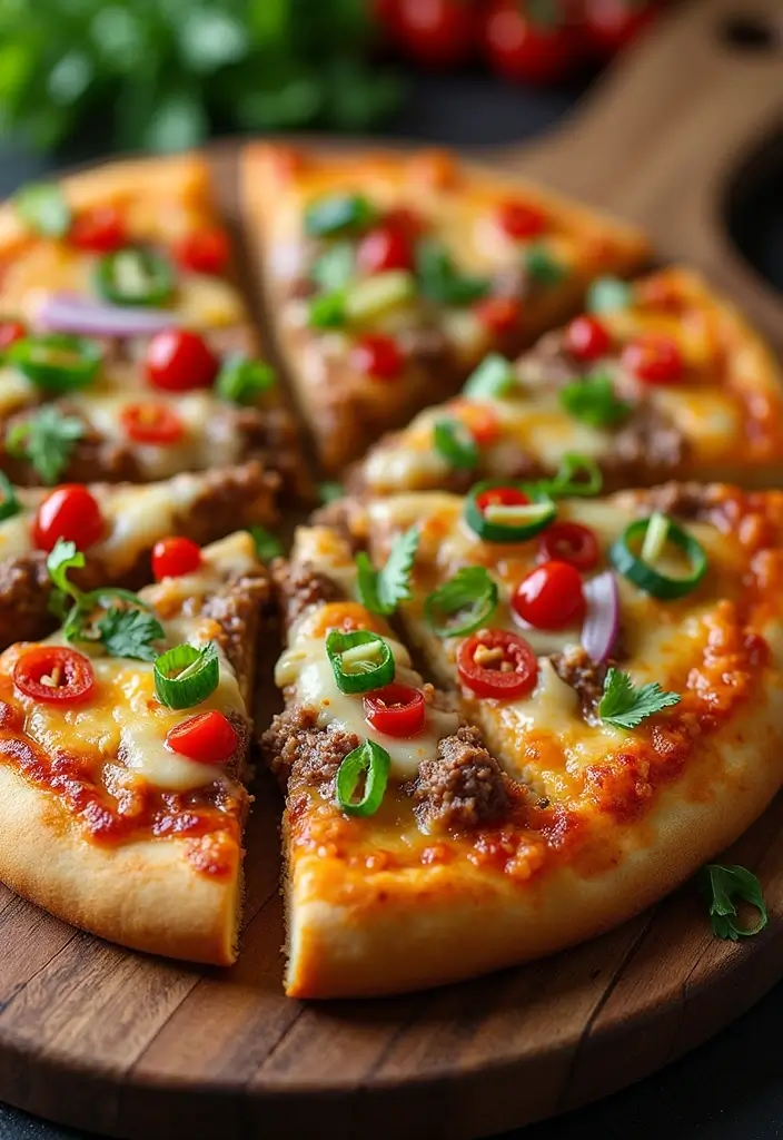 26 Beef and Rice Recipes for Quick Family Meals - 23. Beef and Rice Pizza