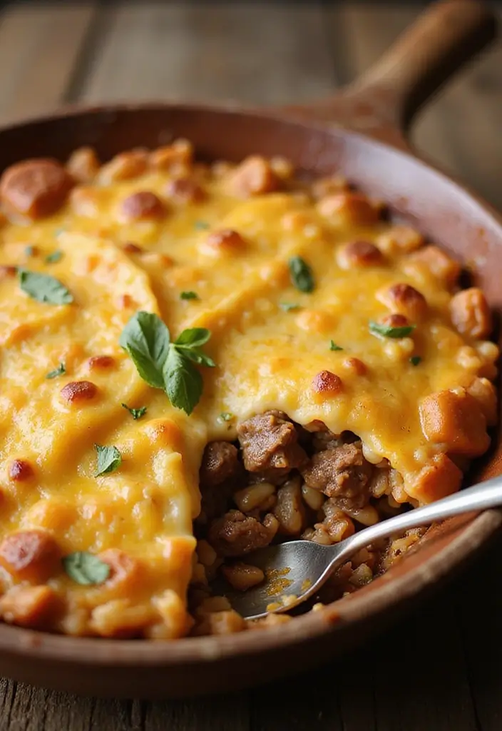 26 Budget-Friendly Beef Recipes for Families - 10. Beef and Rice Casserole