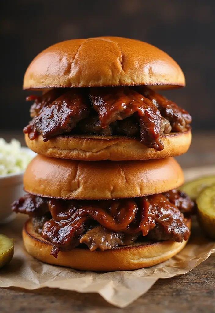 26 Budget-Friendly Beef Recipes for Families - 14. BBQ Beef Sandwiches