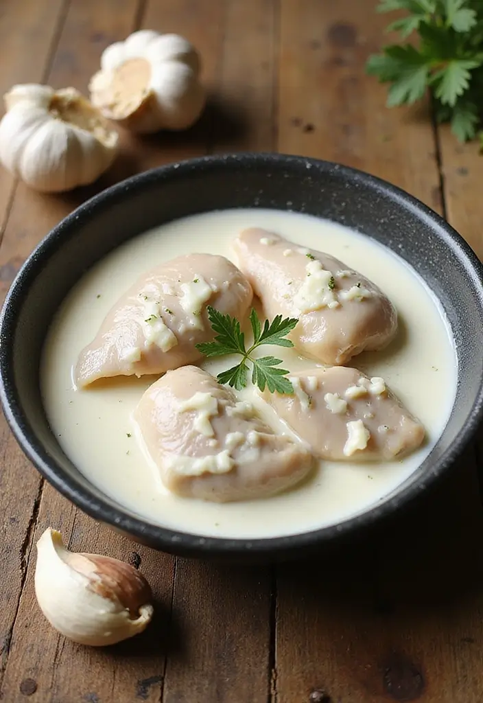 26 Chicken Marinade Recipes That Transform Flavor - 4. Creamy Garlic Marinade