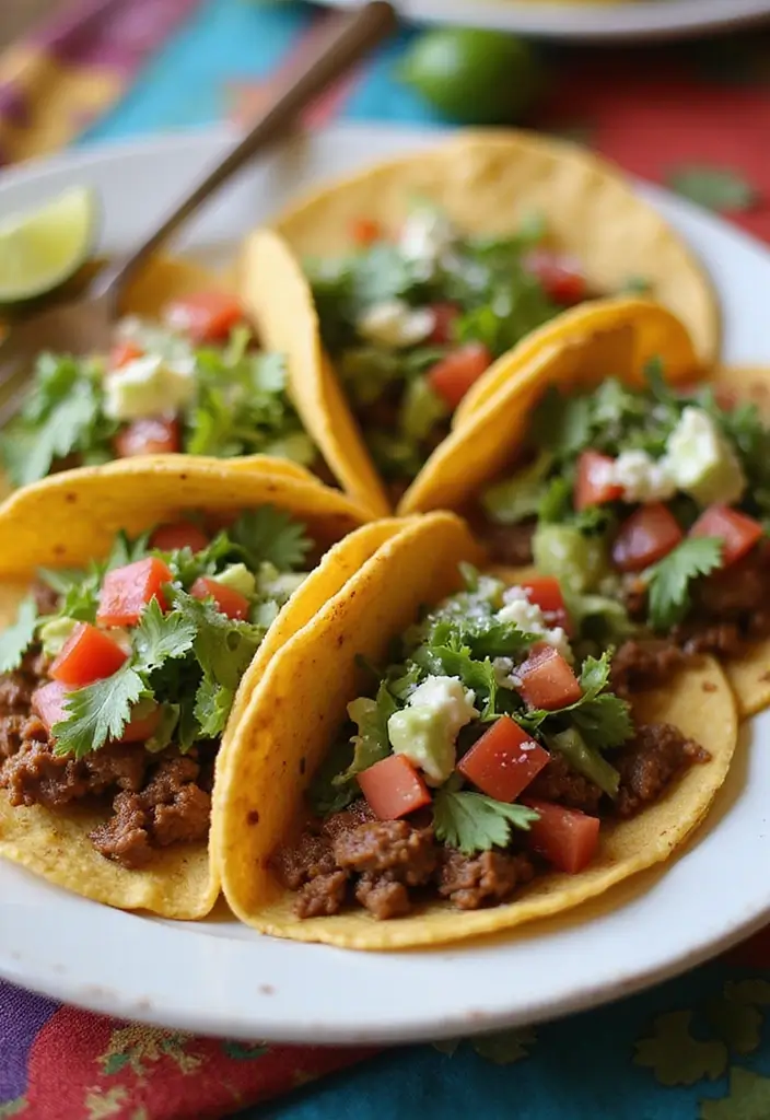 26 Classic Comfort Meat Recipes Everyone Loves - 14. Beef Tacos