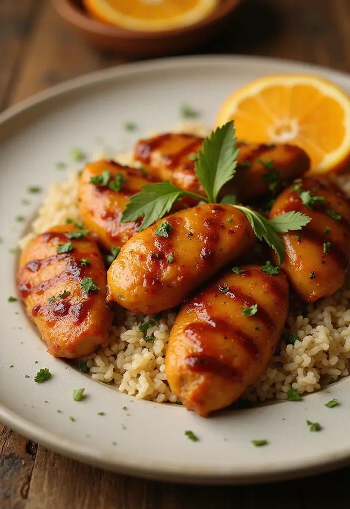 26 Classic Comfort Meat Recipes Everyone Loves - 20. Orange Glazed Chicken