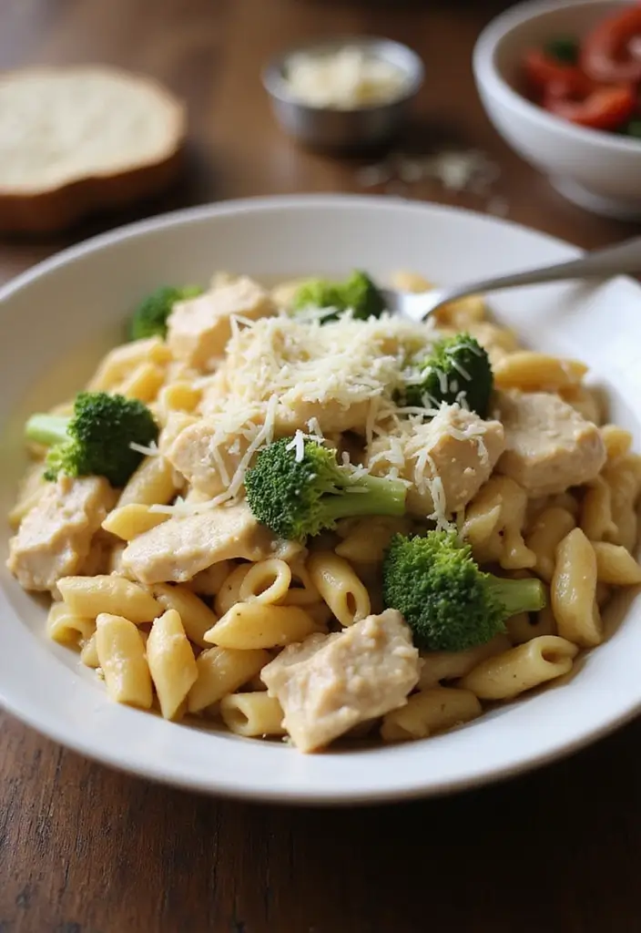 26 Creamy Chicken Pasta Recipes Everyone Craves - 16. Creamy Chicken and Broccoli Pasta