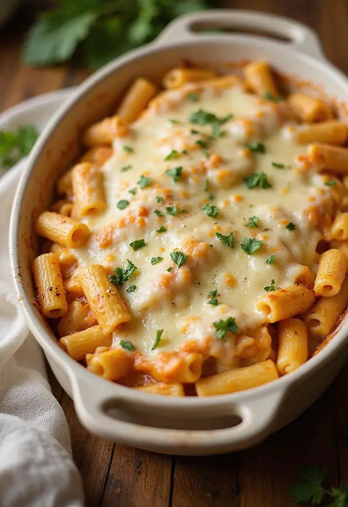 26 Creamy Chicken Pasta Recipes Everyone Craves - 7. Cheesy Chicken Pasta Bake