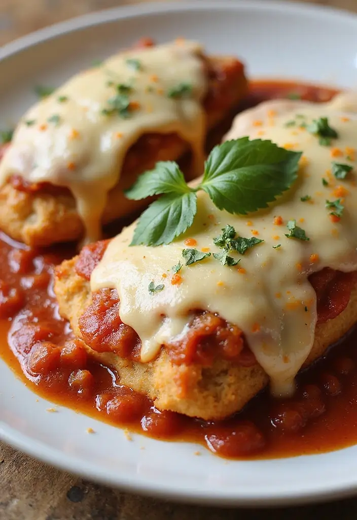 26 Easy Chicken Dinner Recipes for Busy Nights - 19. Chicken Parmesan